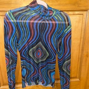 AFRM sheer top from Revolve